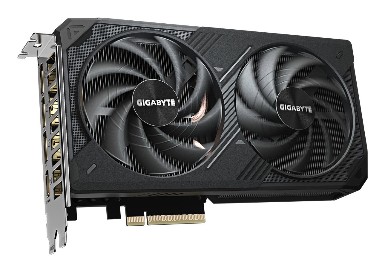 GIGABYTE GeForce RTX 5060 Ti WINDFORCE OC 8G Graphics Card - 8GB GDDR7, 128bit, PCI-E 5.0, 2587MHz Core Clock, 3 x DisplayPort, 1 x HDMI, GV-N506TWF2OC-8GD