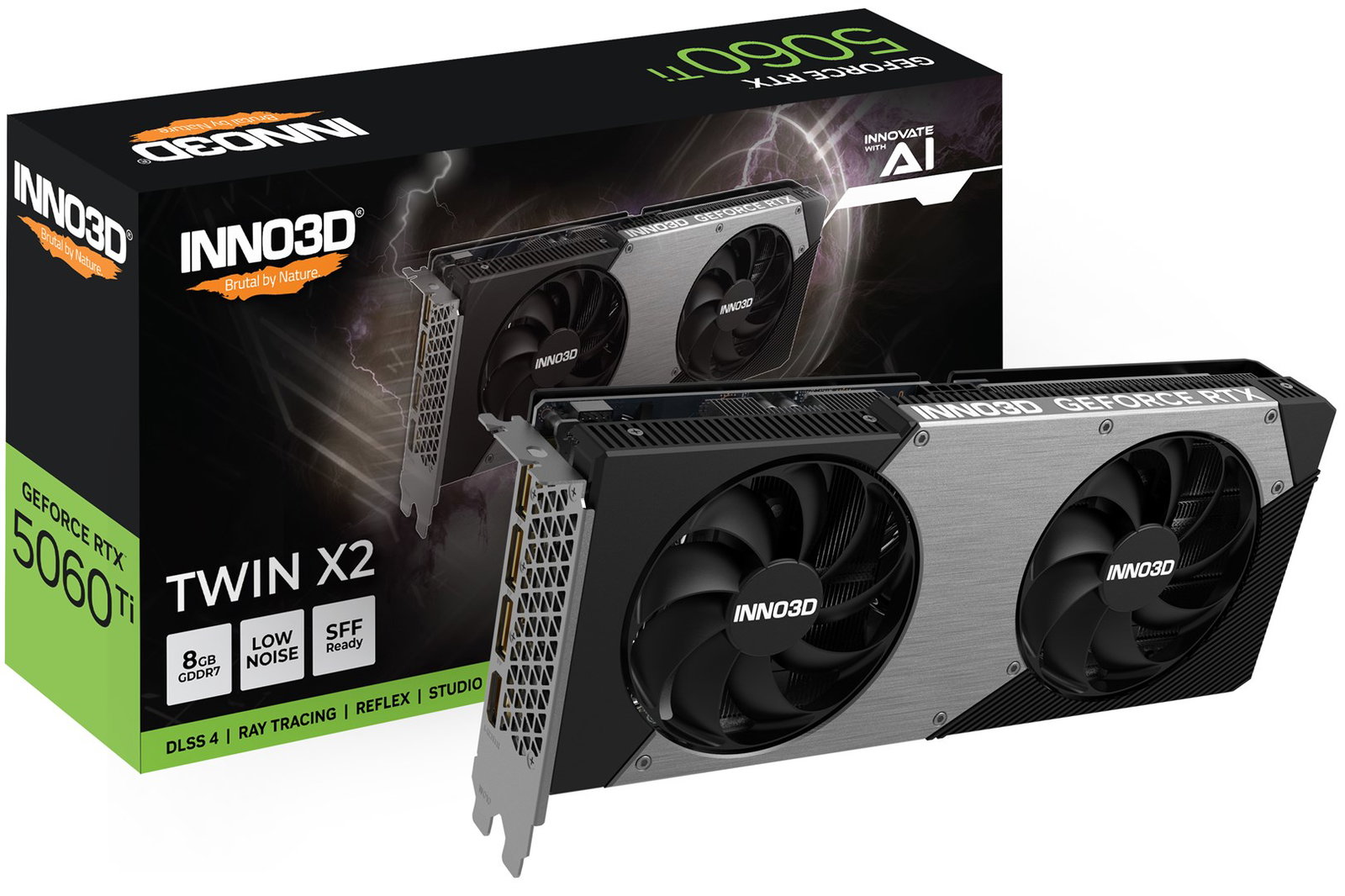 INNO3D GeForce RTX 5060 Ti TWIN X2 NVIDIA 8 GB GDDR7