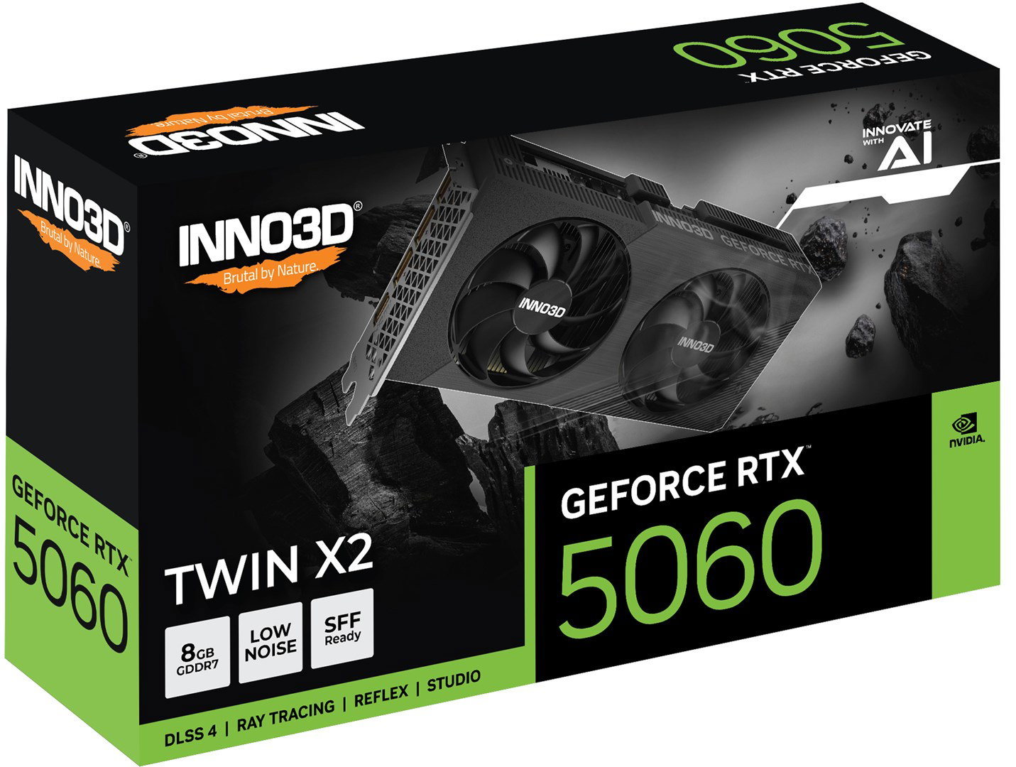 INNO3D GeForce RTX 5060 Twin X2 NVIDIA 8 GB GDDR7