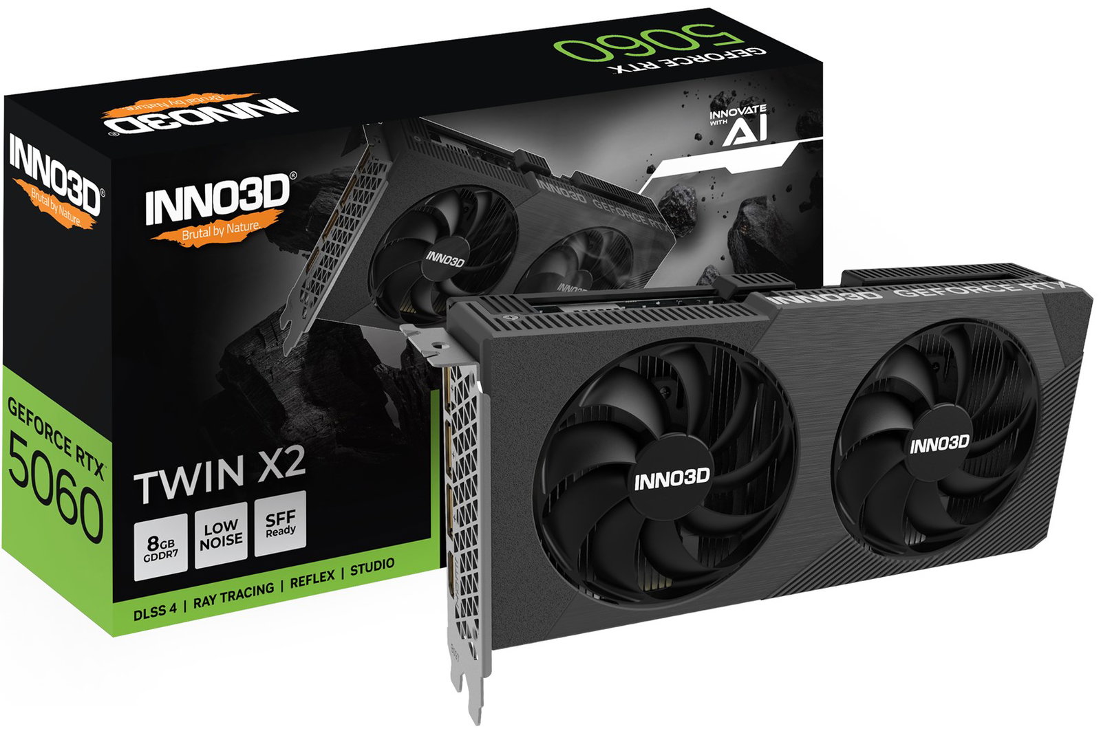 INNO3D GeForce RTX 5060 Twin X2 NVIDIA 8 GB GDDR7