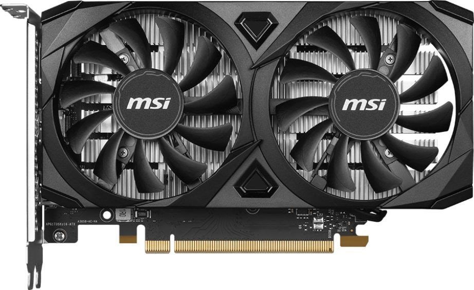 Graphics card. MSI GeForce RTX 3050 VENTUS 2X E 6G OC
