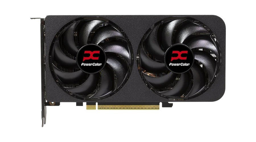 Graphics card. PowerColor RX9060XT 16G-A