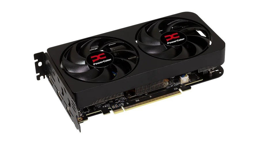 Graphics card. PowerColor RX9060XT 16G-A