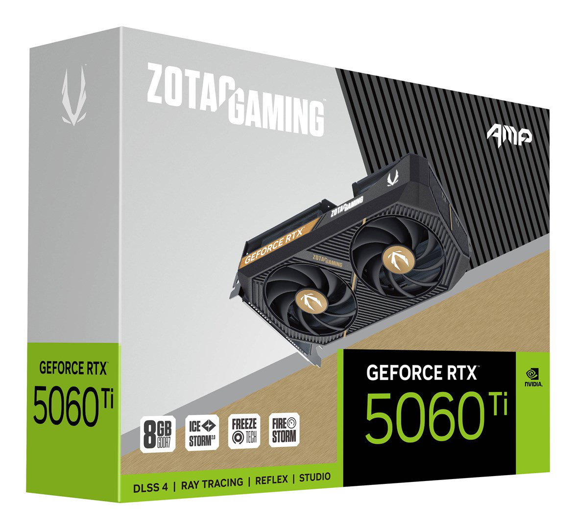 Zotac GAMING GeForce RTX 5060 Ti AMP NVIDIA 8 GB GDDR7