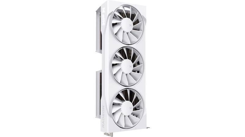 Graphics card. XFX Swift RX 9070 White 3-FAN GAM E 16G