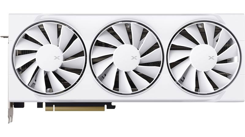 Graphics card. XFX Swift RX 9070 White 3-FAN GAM E 16G