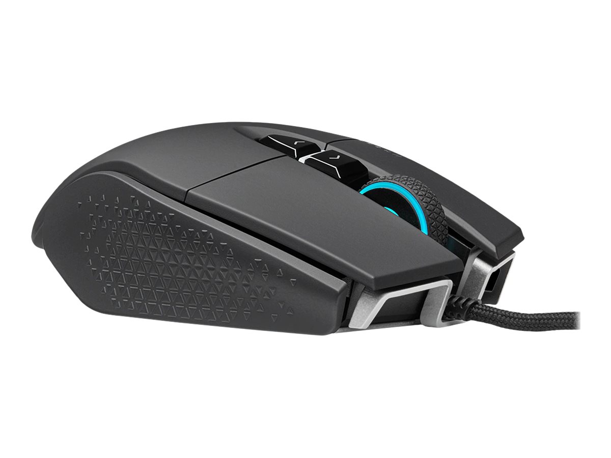 CORSAIR M65 RGB ULTRA Gaming Mouse Backlit RGB LED Optical Silver ALU Black
