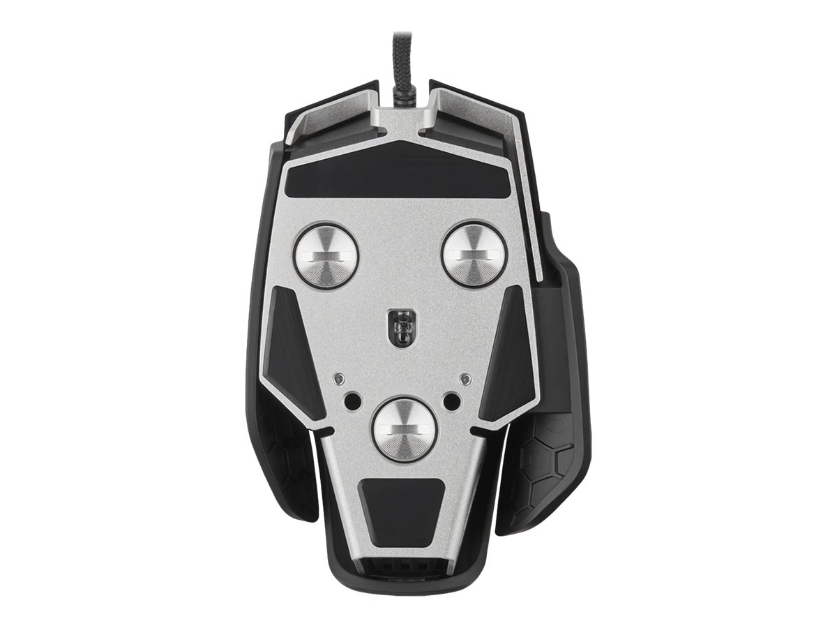 CORSAIR M65 RGB ULTRA Gaming Mouse Backlit RGB LED Optical Silver ALU Black