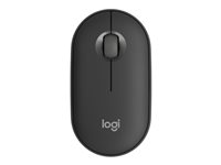 LOGITECH Pebble Mouse 2 M350s Mouse optical 3 buttons wireless Bluetooth 5.2 LE tonal graphite