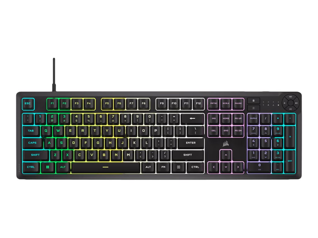 CORSAIR K55 CORE RGB Gaming Keyboard Backlit RGB LED Black