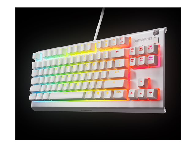 STEELSERIES Apex 3 TKL Keyboard White US