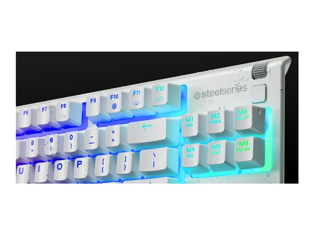 STEELSERIES Apex 3 TKL Keyboard White US