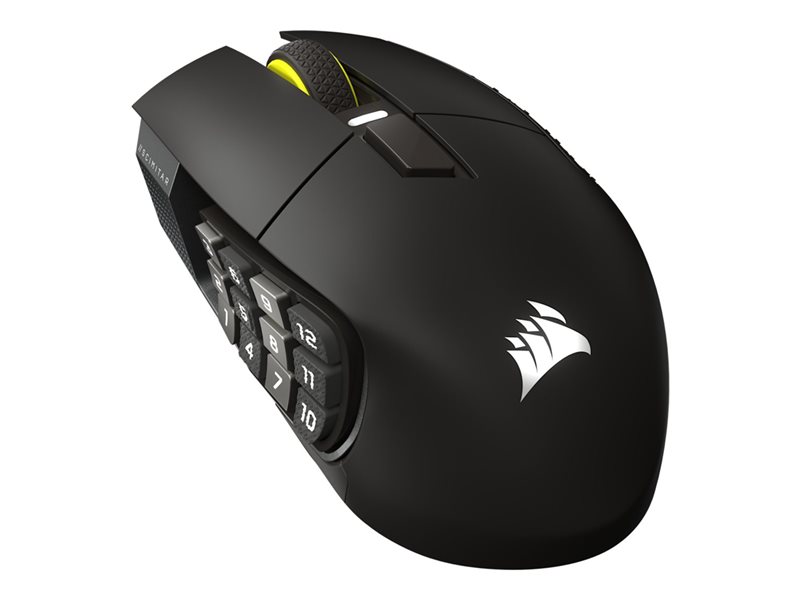 CORSAIR SCIMITAR ELITE WIRELESS SE Gaming Mouse Gun metal 33000 DPI Optical