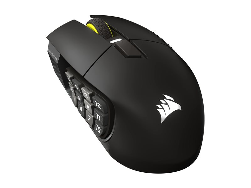 CORSAIR SCIMITAR ELITE WIRELESS SE Gaming Mouse Gun metal 33000 DPI Optical