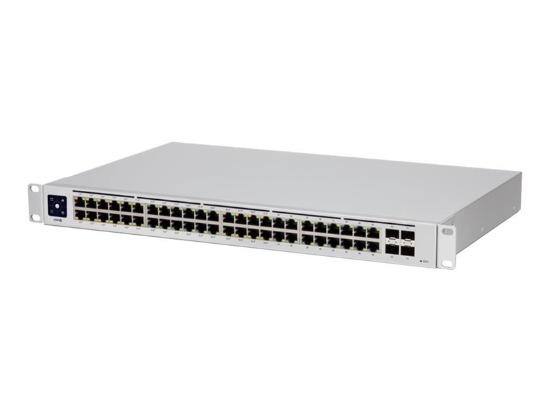 UBIQUITI USW-48-POE UniFi Managed Switch gen2 32x Gigabit POE+ ports 16x Gigabit POE ports 4x SFP 1GB Ports 32W per port