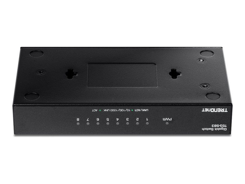 TRENDNET 8-Port Gigabit Switch /w metal case