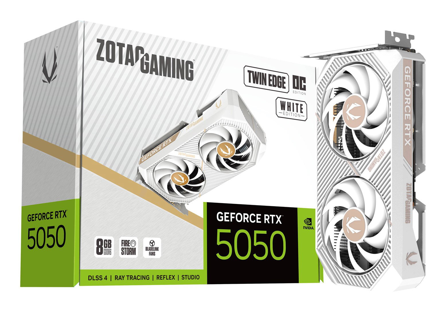 Zotac GAMING GeForce RTX 5050 Twin Edge OC NVIDIA 8 GB GDDR6
