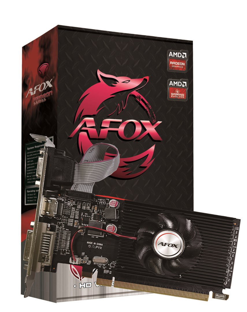 AFOX AFR5230-2048D3L5 graphics card AMD Radeon R5 230 2 GB GDDR3