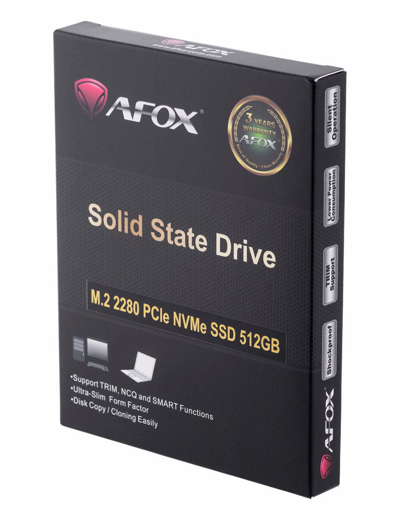 AFOX SSD M.2 PCI-EX4 512GB TLC 1,7 GB/S NVME