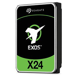 Seagate Exos X24 internal hard drive 12 TB 7200 RPM 512 MB 3.5 Serial ATA III