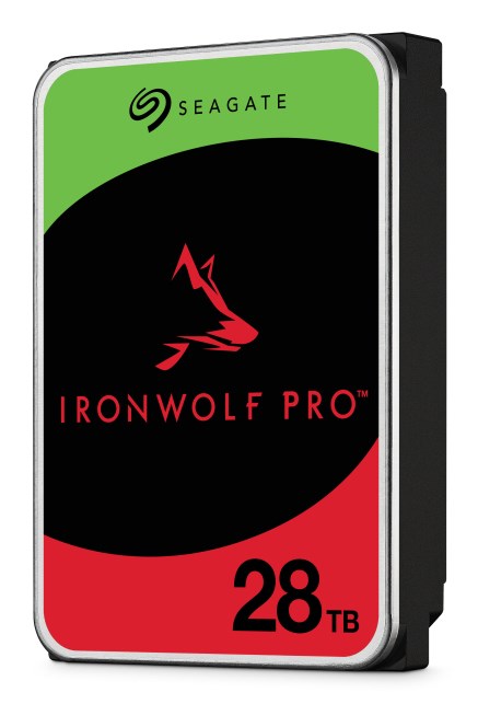Seagate IronWolf Pro ST28000NT000 internal hard drive 28 TB 7200 RPM 512 MB 3.5 Serial ATA III