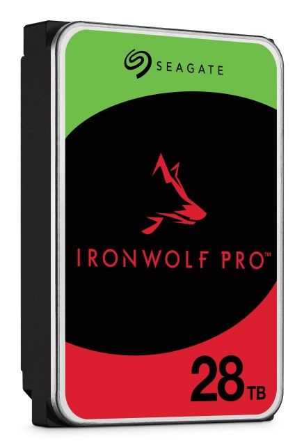 Seagate IronWolf Pro ST28000NT000 internal hard drive 28 TB 7200 RPM 512 MB 3.5 Serial ATA III