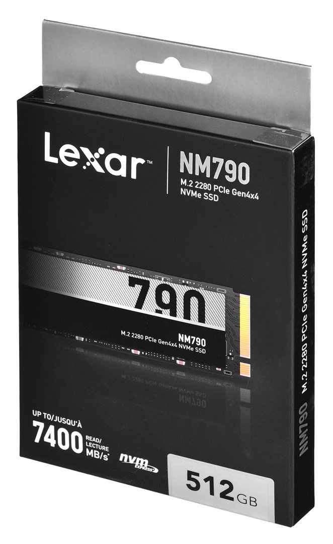 Lexar NM790 M.2 512 GB PCI Express 4.0 SLC NVMe