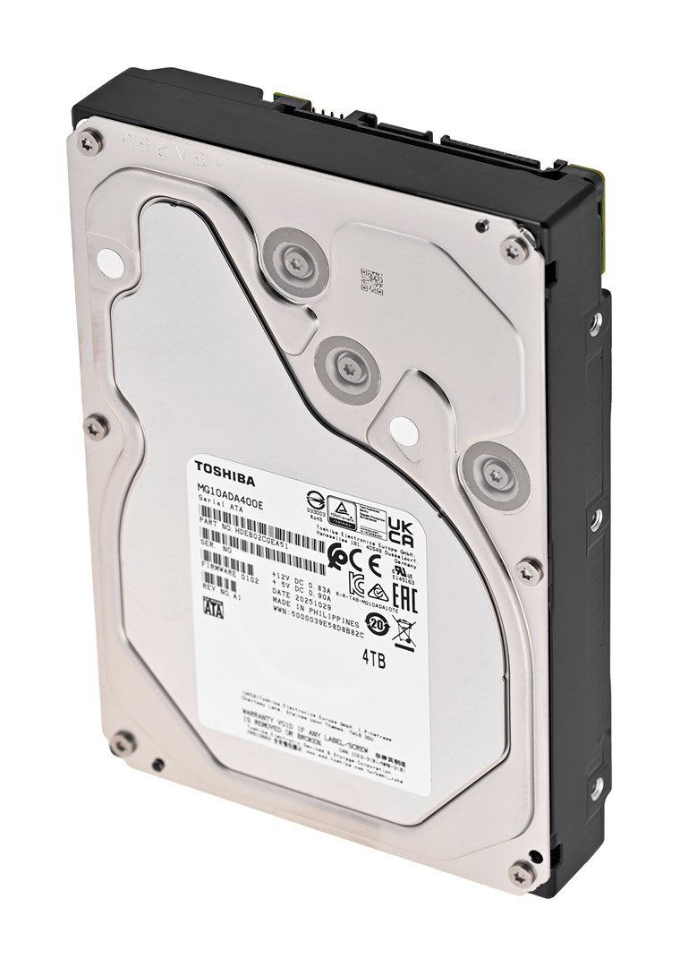 Toshiba MG10ADA400E internal hard drive 4 TB 7200 RPM 512 MB 3.5 Serial ATA III