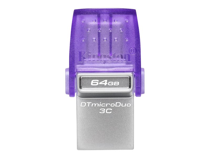 KINGSTON 64GB DataTraveler microDuo 3C 200MB/s dual USB-A + USB-C