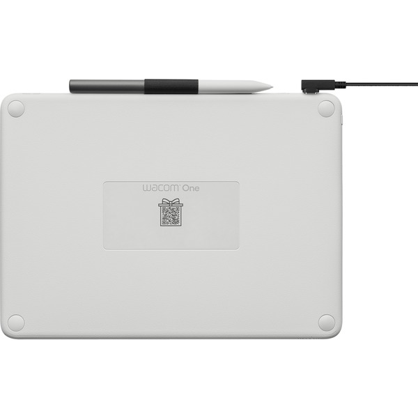 Wacom One, Grafiktablett - black/lightgray, Medium