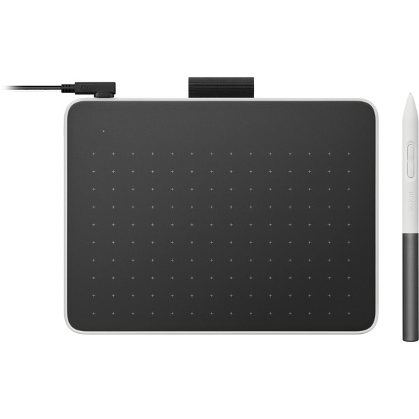 Wacom One, Grafiktablett - black/lightgray, Small