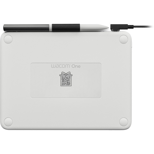 Wacom One, Grafiktablett - black/lightgray, Small