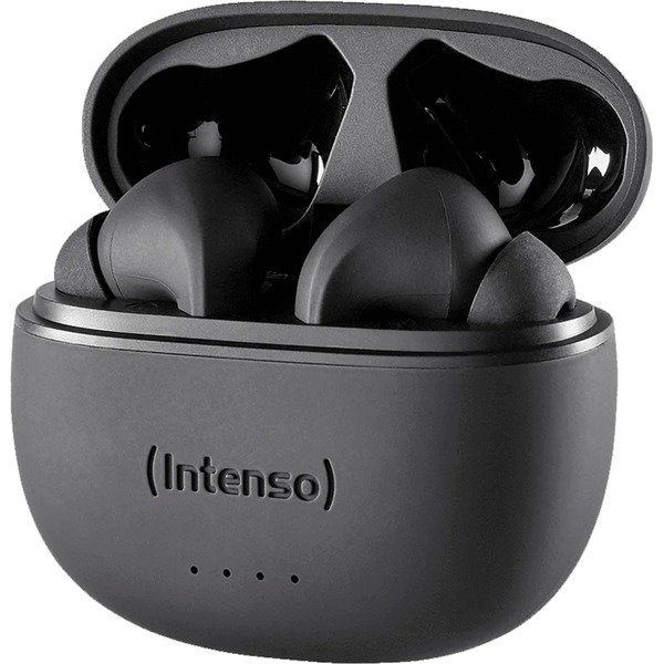 Intenso Buds T300A, Kopfhrer - black, USB-C, Bluetooth
