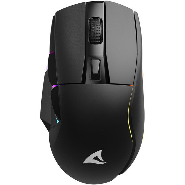 Sharkoon SKILLER SGM50W, Gaming-mouse - black, incl. Ladestation