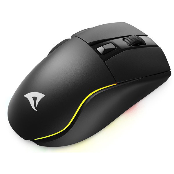 Sharkoon SKILLER SGM50W, Gaming-mouse - black, incl. Ladestation