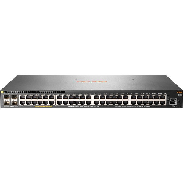 Hewlett Packard Enterprise Aruba 2930F 48GPoE+ 4SFP 740W, Switch - 740W PoE+ Budget