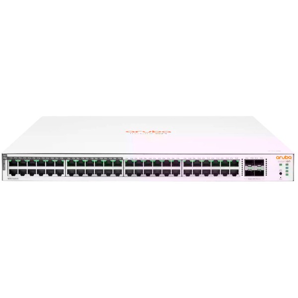 Hewlett Packard Enterprise Networking Instant On Switch 48 Anschlsse Gigabit CL4 PoE 4 Anschlsse SFP 370W 1830 - 370 W