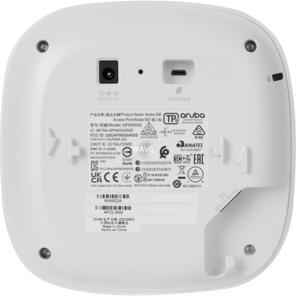 Hewlett Packard Enterprise Networking Instant On Access Point for den Innenbereich 2x2 WiFi 6 (RW) AP22