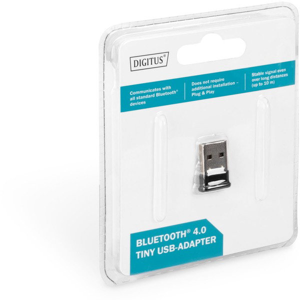 Digitus Bluetooth 4.0 Tiny USB Adapter, Bluetooth-Adapter - black