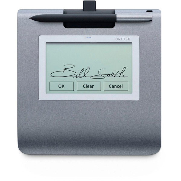 Wacom 4.5-inch Signature Pad STU-430, Grafiktablett - gray, Rev. 2, incl. sign pro PDF Software for Windows