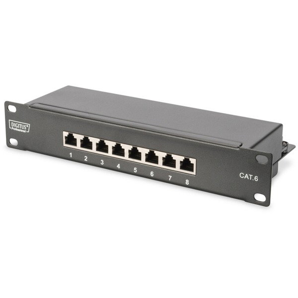 Digitus 10 Patchpanel Cat6 DN-91608S - black