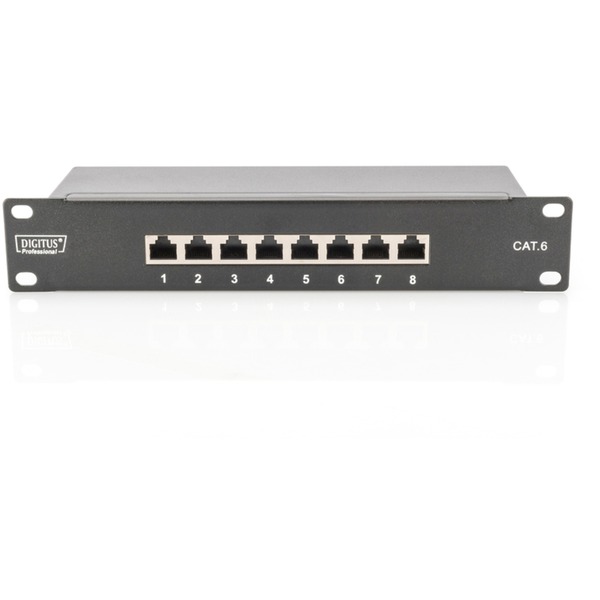 Digitus 10 Patchpanel Cat6 DN-91608S - black