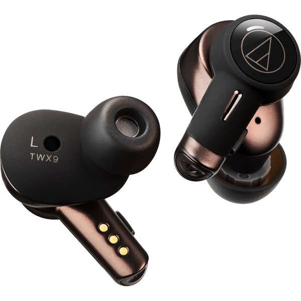 Audio-Technica ATH-TWX9, Kopfhrer - black, Bluetooth, USB-C