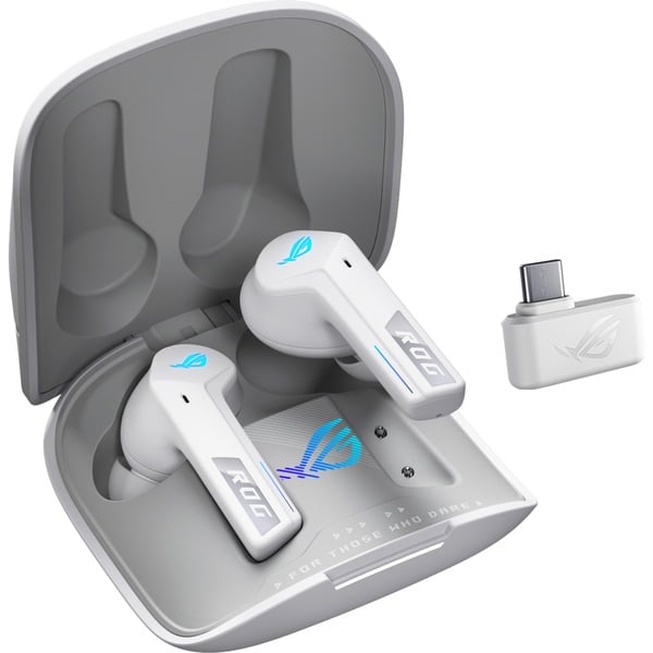 ASUS ROG Cetra True Wireless SpeedNova, Gaming-Headset - white
