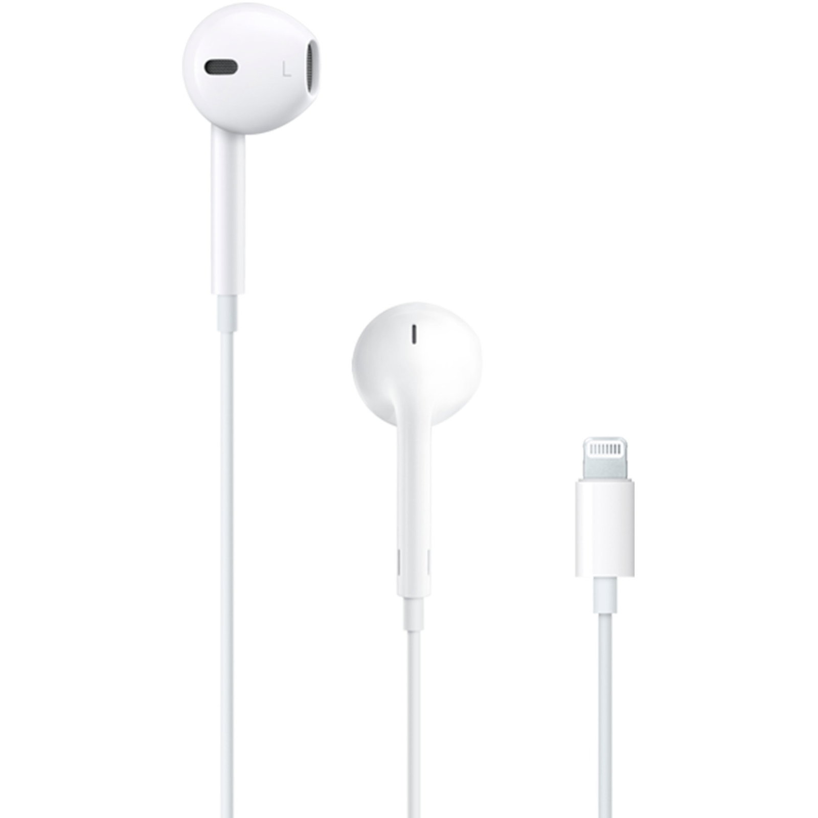 Apple EarPods with Lightning Connector, Headset - white