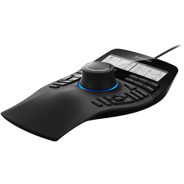 3DConnexion SpaceMouse Enterprise Kit 2, Set - black/silver, SpaceMouse Enterprise, CadMouse Pro Wireless, CadMouse Pad