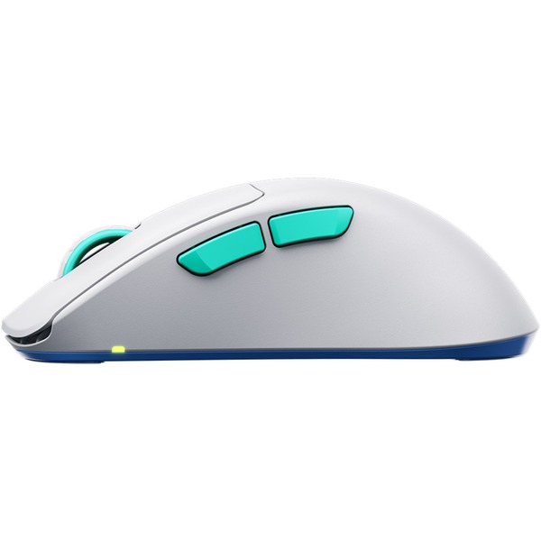 CHERRY XTRFY M64 Wireless, Gaming-mouse - white/turquoise