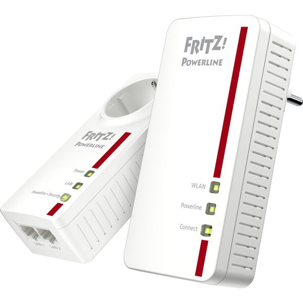 FRITZ! Powerline 1260 WLAN Set - zwei Adapter