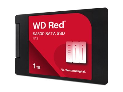 WD Red SSD SA500 NAS 1TB 2.5inch SATA III 6 Gb/s internal single-packed POWERED BY SANDISK