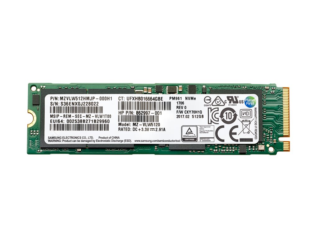 HP 1TB PCIe NVME TLC SSD